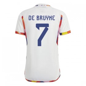Camiseta de fútbol Bélgica De Bruyne 7 2ª equipación Copa Mundo 2022
